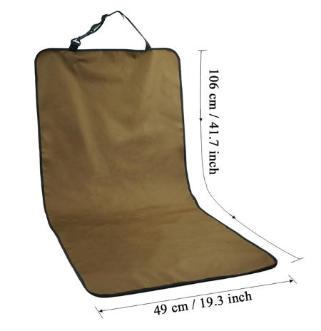 JMT-911306 Waterproof Oxford Cloth Car Mat - Single Seat Cushion, Available in Red, Blue, Brown, and Black (106 * 49cm)