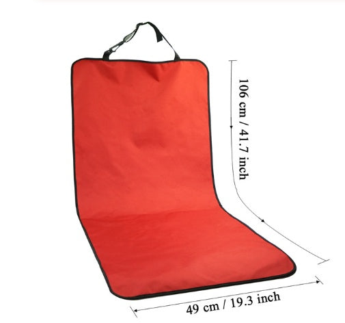 JMT-911306 Waterproof Oxford Cloth Car Mat - Single Seat Cushion, Available in Red, Blue, Brown, and Black (106 * 49cm)