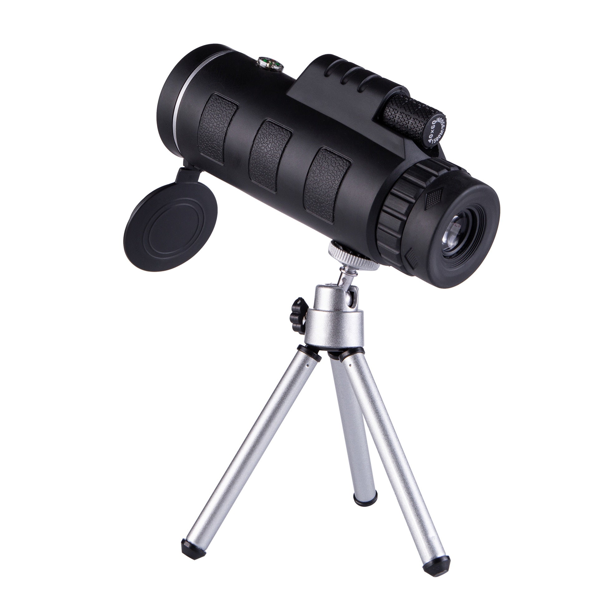 JMT-911370 High Magnification 40x60 Monocular Telescope with Compass and Accessories Options