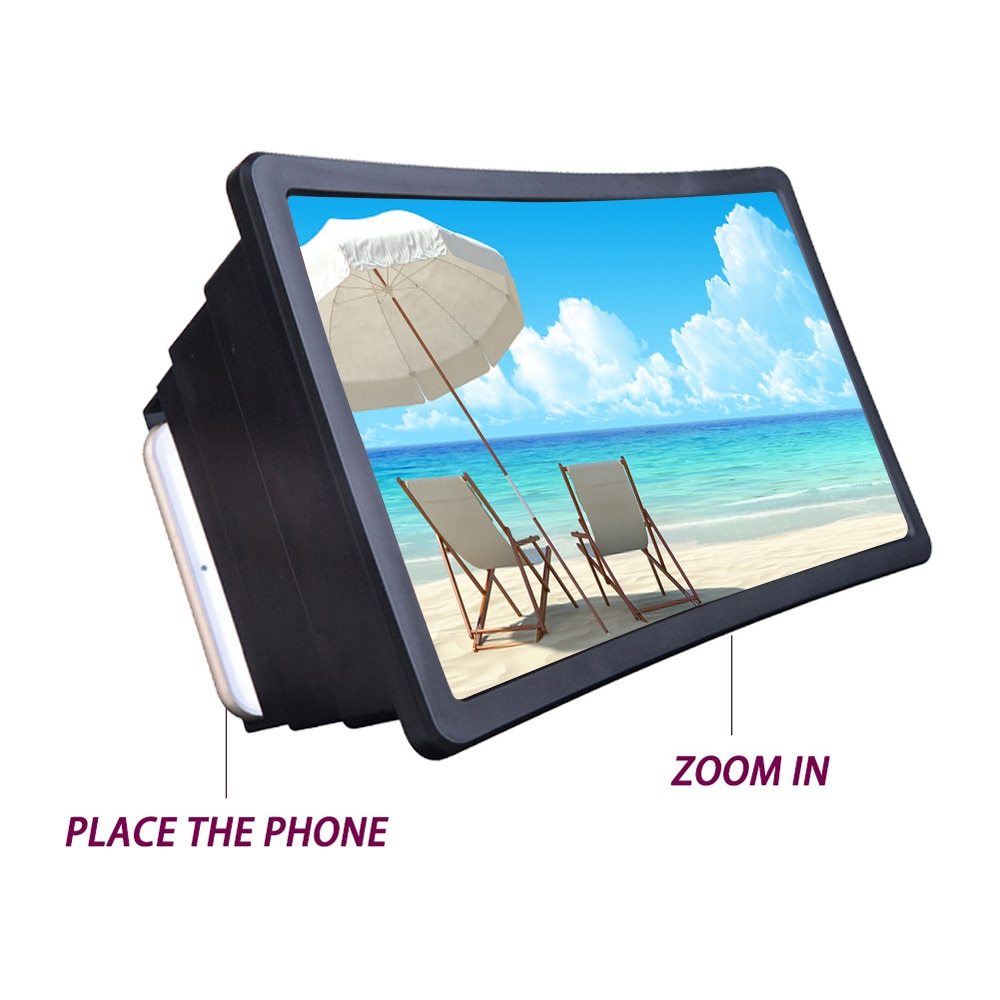 JMT-912010 F2 Mobile Phone Video Screen Magnifier with Telescopic Design