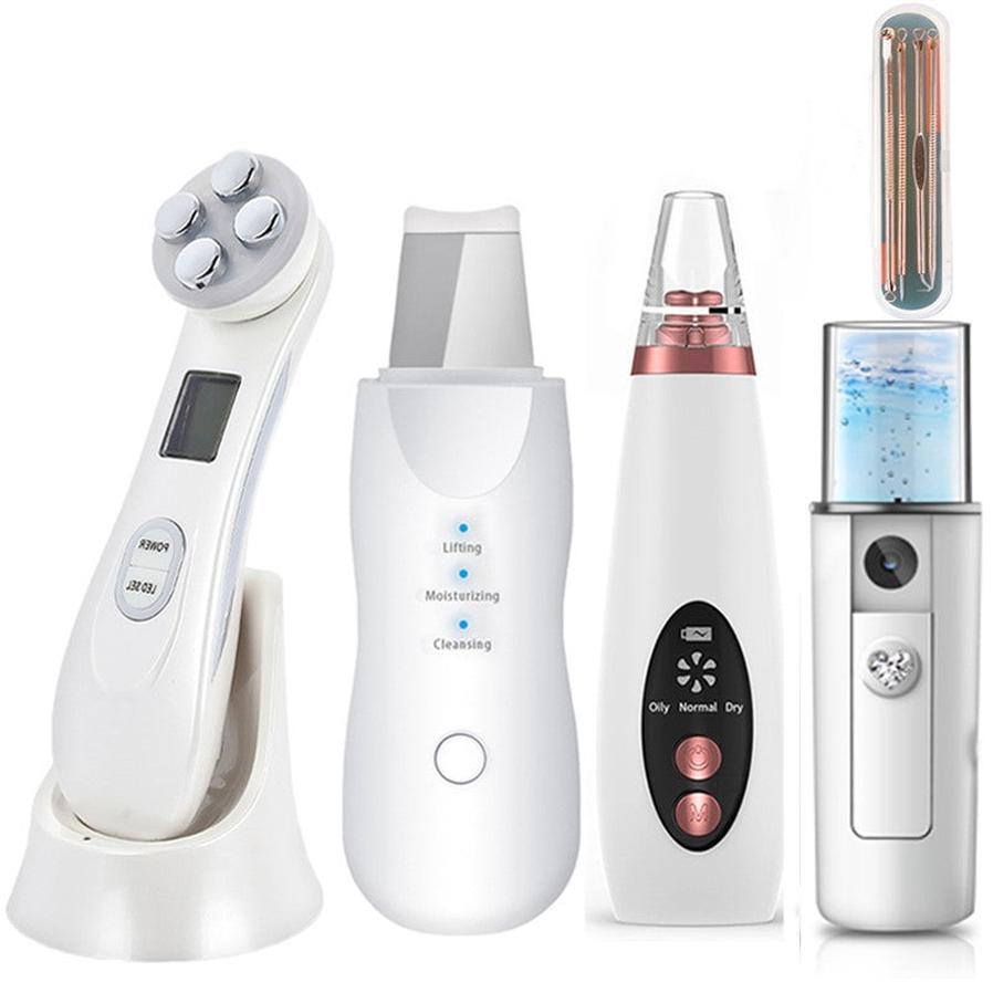 JMT-912138 LED Facial Light Therapy Device with Nano Water Replenisher & Acne Needle Kit