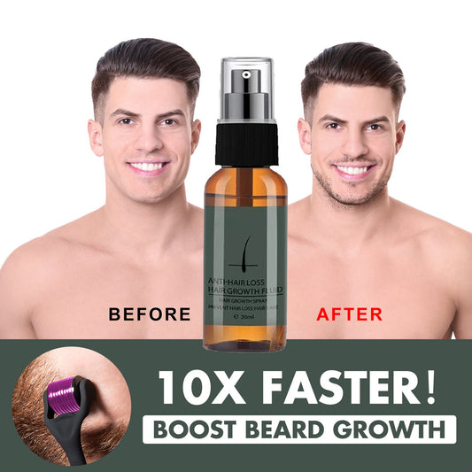 JMT-912394 Beard Growth Spray and Oil Set for Nourishing Facial Hair Care