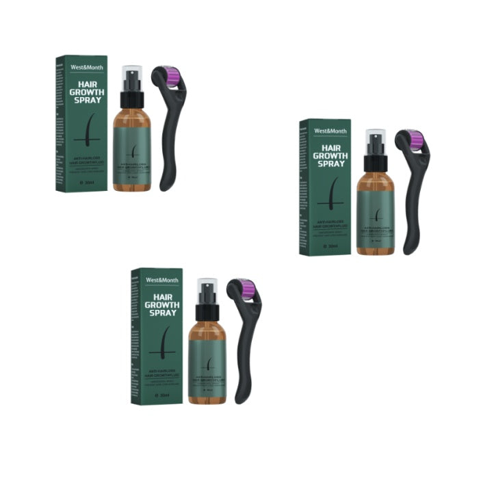 JMT-912394 Beard Growth Spray and Oil Set for Nourishing Facial Hair Care