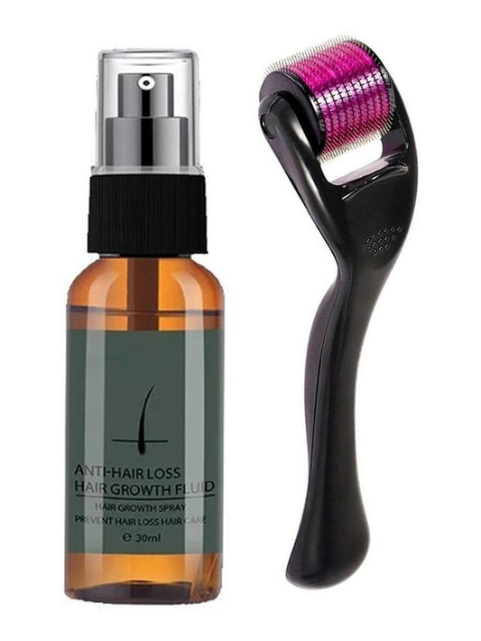 JMT-912394 Beard Growth Spray and Oil Set for Nourishing Facial Hair Care