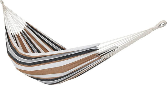 JMT-913034 Double Brazilian Cotton Hammock - 450 Pound Weight Capacity for Outdoor Relaxation - Calming Desert Design