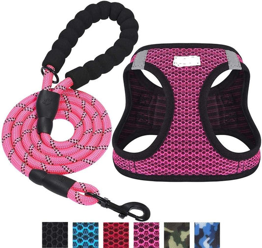 JMT-913482 Reflective Nylon Dog Leash for Enhanced Visibility and Control