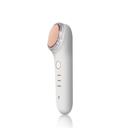 JMT-913546 Negative Ion and Infrared Ultrasonic Skin Care Device with Color Light Therapy, White, PC + ABS