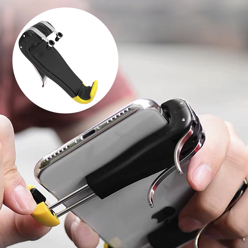 JMT-913610 Six-Finger Gaming Controller for iOS and Android Phones (4.7" - 6" Screens) - ABS and Alloy Design