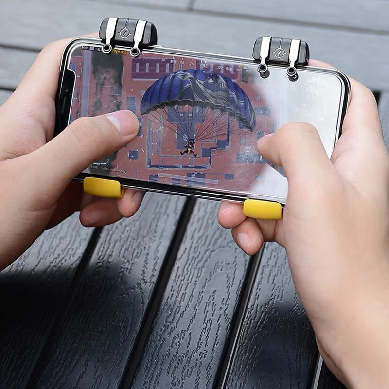 JMT-913610 Six-Finger Gaming Controller for iOS and Android Phones (4.7" - 6" Screens) - ABS and Alloy Design