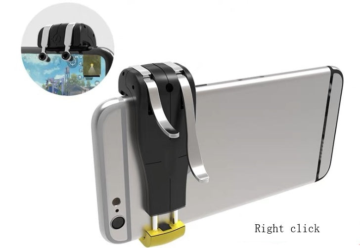 JMT-913610 Six-Finger Gaming Controller for iOS and Android Phones (4.7" - 6" Screens) - ABS and Alloy Design