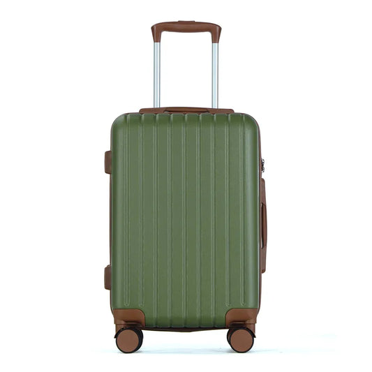 JMT-913866 Customisable 4-Wheel Aluminium Trolley Case with Hard Shell ABS Carry-On Luggage