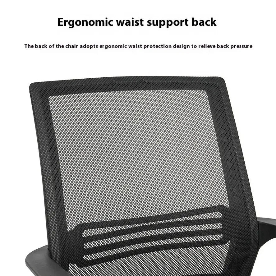 JMT-914058 Ergonomic Adjustable Mesh Fabric Tilting Swivel Chair for Office and Workspace Use