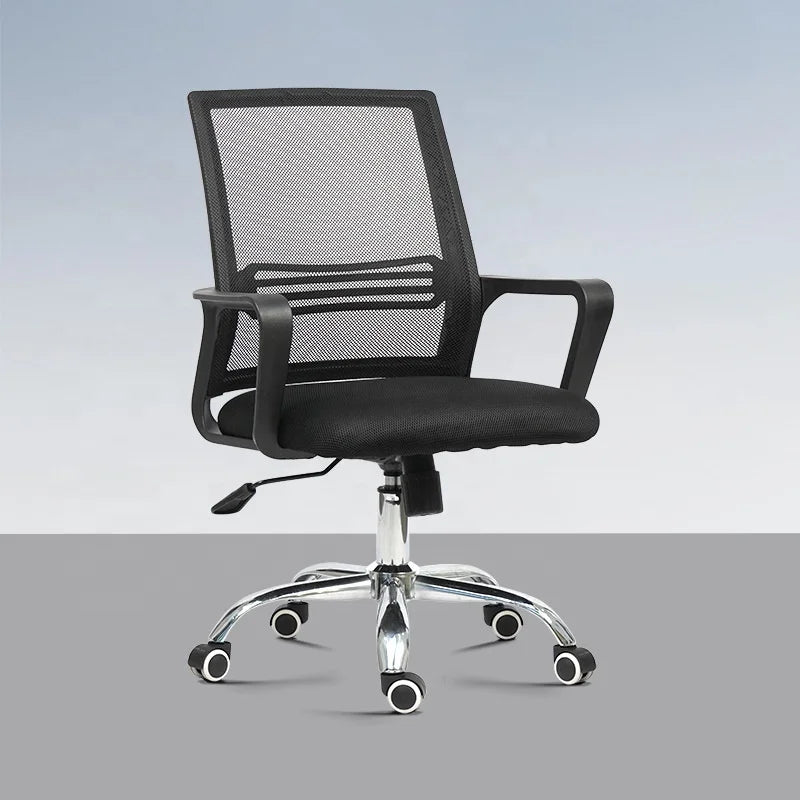JMT-914058 Ergonomic Adjustable Mesh Fabric Tilting Swivel Chair for Office and Workspace Use