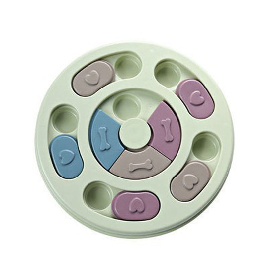 JMT-914122 Interactive Dog Food Puzzle Feeder for IQ Training and Mental Enrichment, Ideal for Small Dogs and Cats