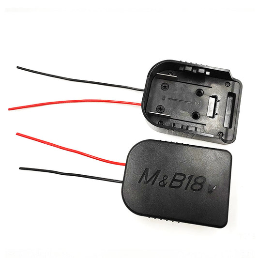 JMT-914314 DIY Adapter for Makita and Bosch 18V Lithium Batteries - Cable Output Converter