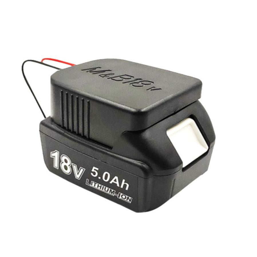 JMT-914314 DIY Adapter for Makita and Bosch 18V Lithium Batteries - Cable Output Converter