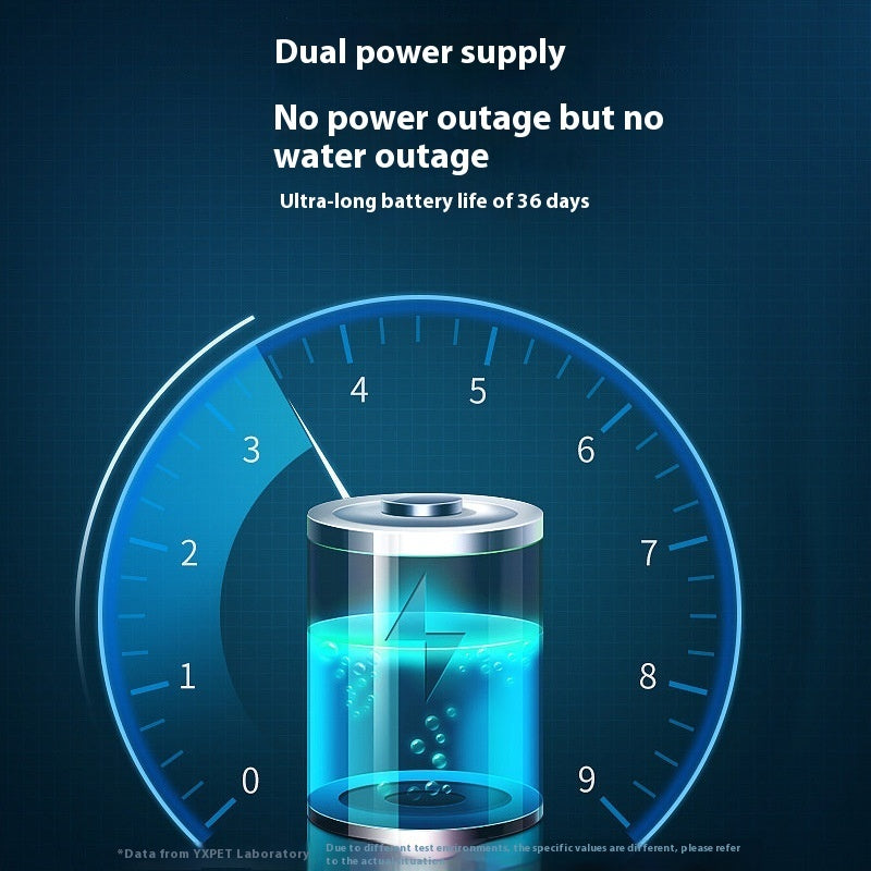 JMT-914314 Rechargeable Stainless Steel Automatic Pet Water Dispenser for Dogs and Cats - 4L Capacity