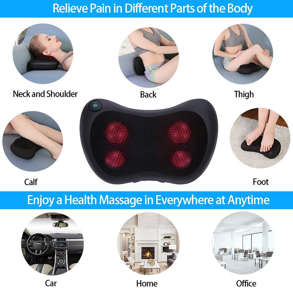 JMT-914634 Cervical Vertebra Massager for Neck Pain Relief and Relaxation