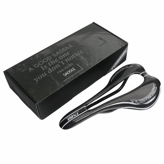 JMT-914826 Carbon Fiber Bicycle Saddle with Large Hollow Design for Enhanced Comfort