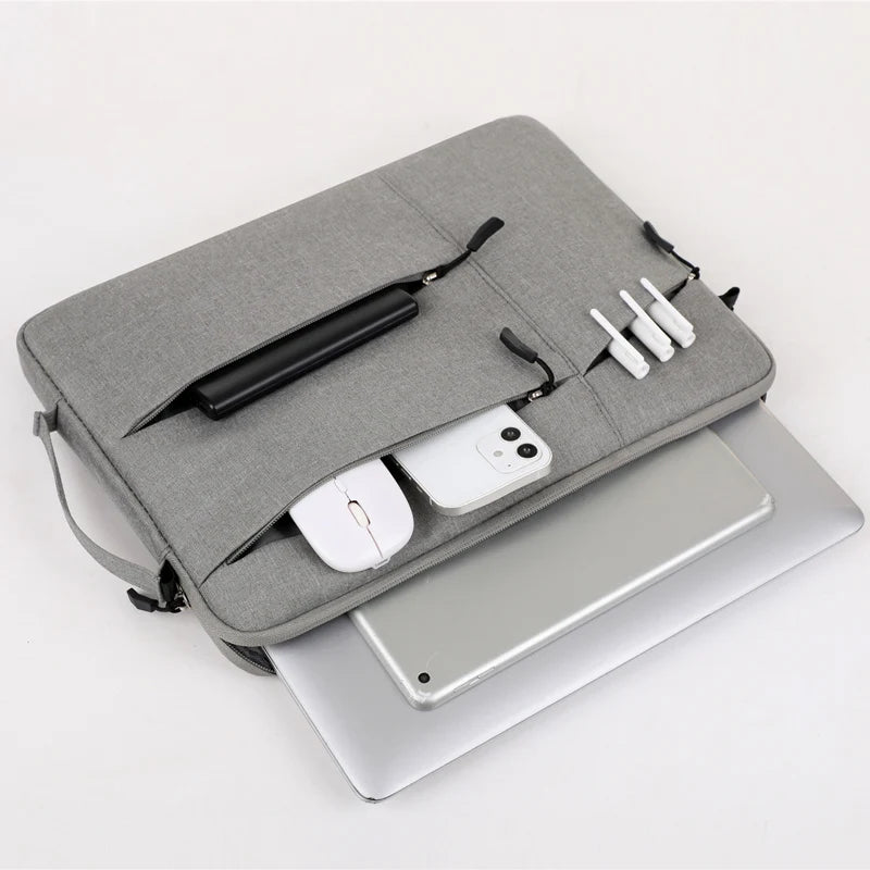 JMT-915018 Fluff Laptop Pouch Sleeve for 13, 14, 15 Inch Laptops and Notebooks
