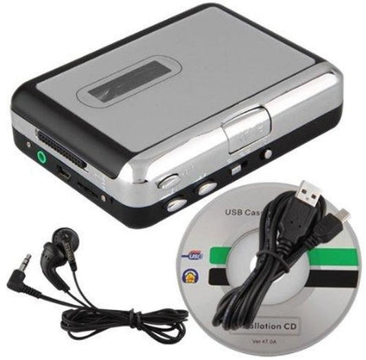 JMT-915466 Cassette to MP3 Converter with USB and Audio Playback功能