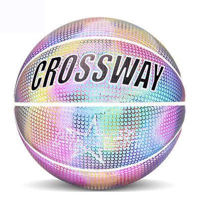 JMT-915530 Luminous Reflective Basketball for Enhanced Visibility and Performance
