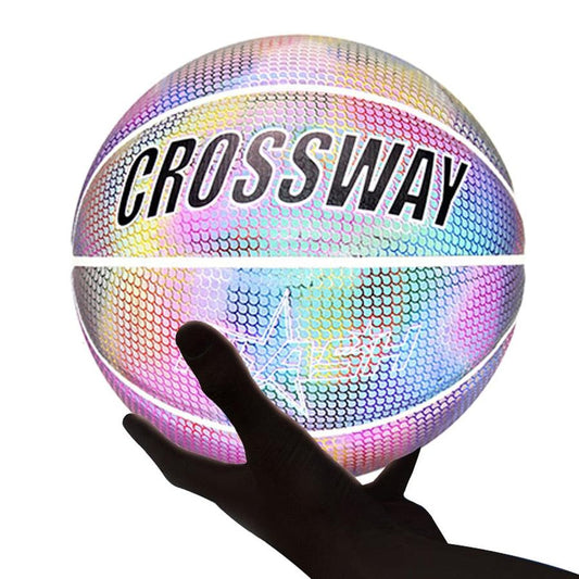 JMT-915530 Luminous Reflective Basketball for Enhanced Visibility and Performance