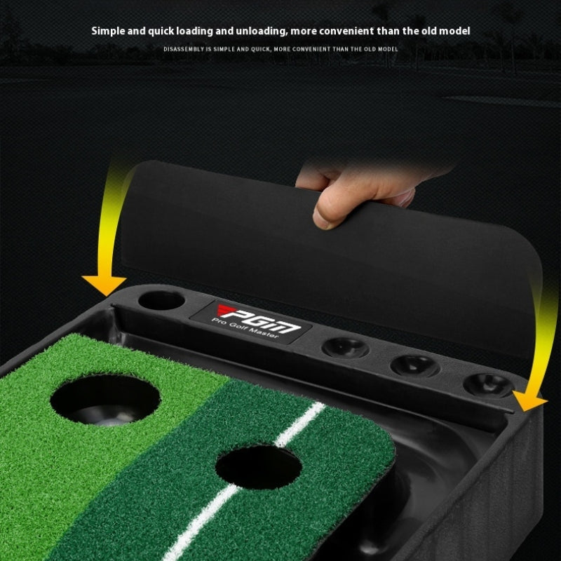 JMT-916298 Indoor Golf Putting Mat for Year-Round Practice and Skill Improvement