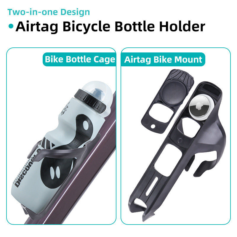 JMT-916362 Pneumatic Water Bottle Cage for Bicycles - Aerodynamic Design