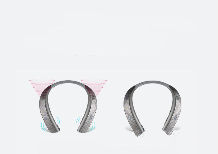 JMT-916426 Neck-Mounted Bluetooth Headset with Stereo Sound, Voice Control & Multi-Point Connectivity