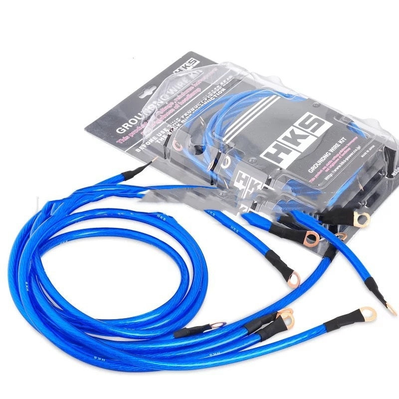JMT-916618 Reinforced Negative Ground Wire Kit for Improved Engine Performance and Lighting Efficiency