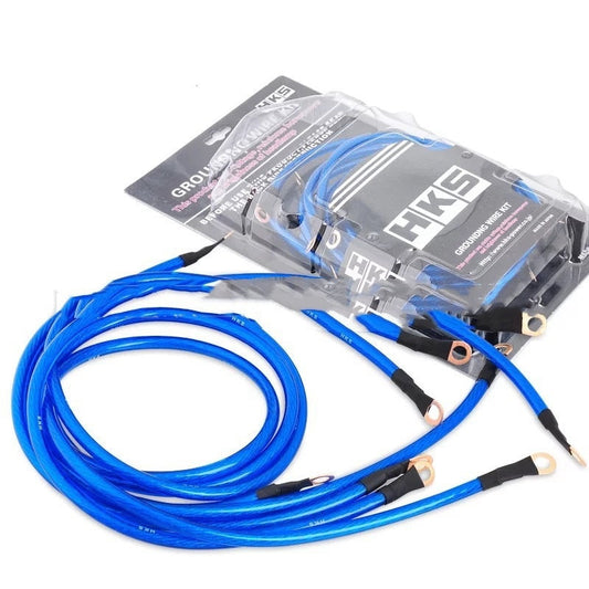JMT-916618 Reinforced Negative Ground Wire Kit for Improved Engine Performance and Lighting Efficiency