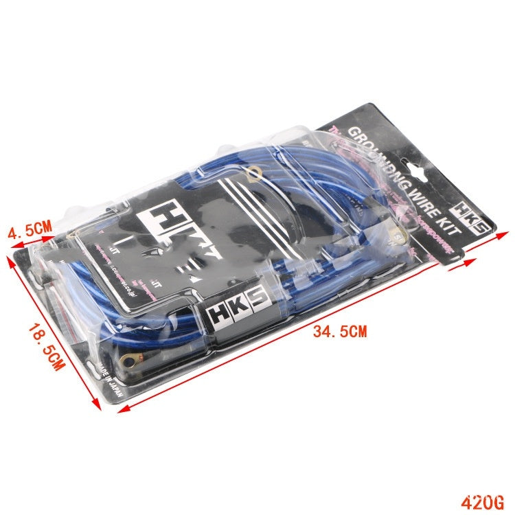 JMT-916618 Reinforced Negative Ground Wire Kit for Improved Engine Performance and Lighting Efficiency