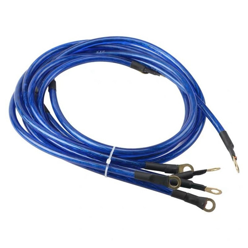 JMT-916618 Reinforced Negative Ground Wire Kit for Improved Engine Performance and Lighting Efficiency