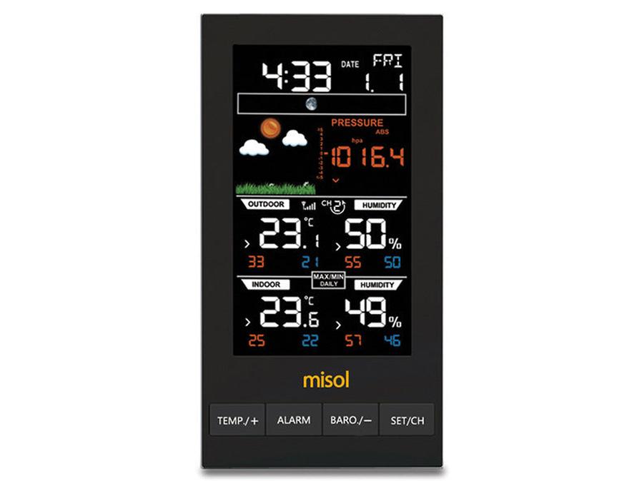 JMT-917066 Wireless Indoor and Outdoor Temperature and Humidity Monitor with Transmission Range of 100 Meters