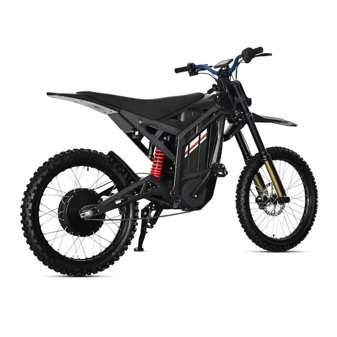 JMT-917514 Adult Electric Dirt Bike with 72V 3000W Motor, Road Legal, Ideal for Off-Road Trails , Top Speed 27.9 mph