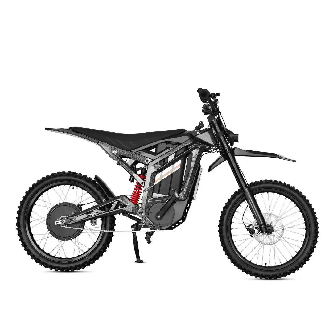 JMT-917514 Adult Electric Dirt Bike with 72V 3000W Motor, Road Legal, Ideal for Off-Road Trails , Top Speed 27.9 mph