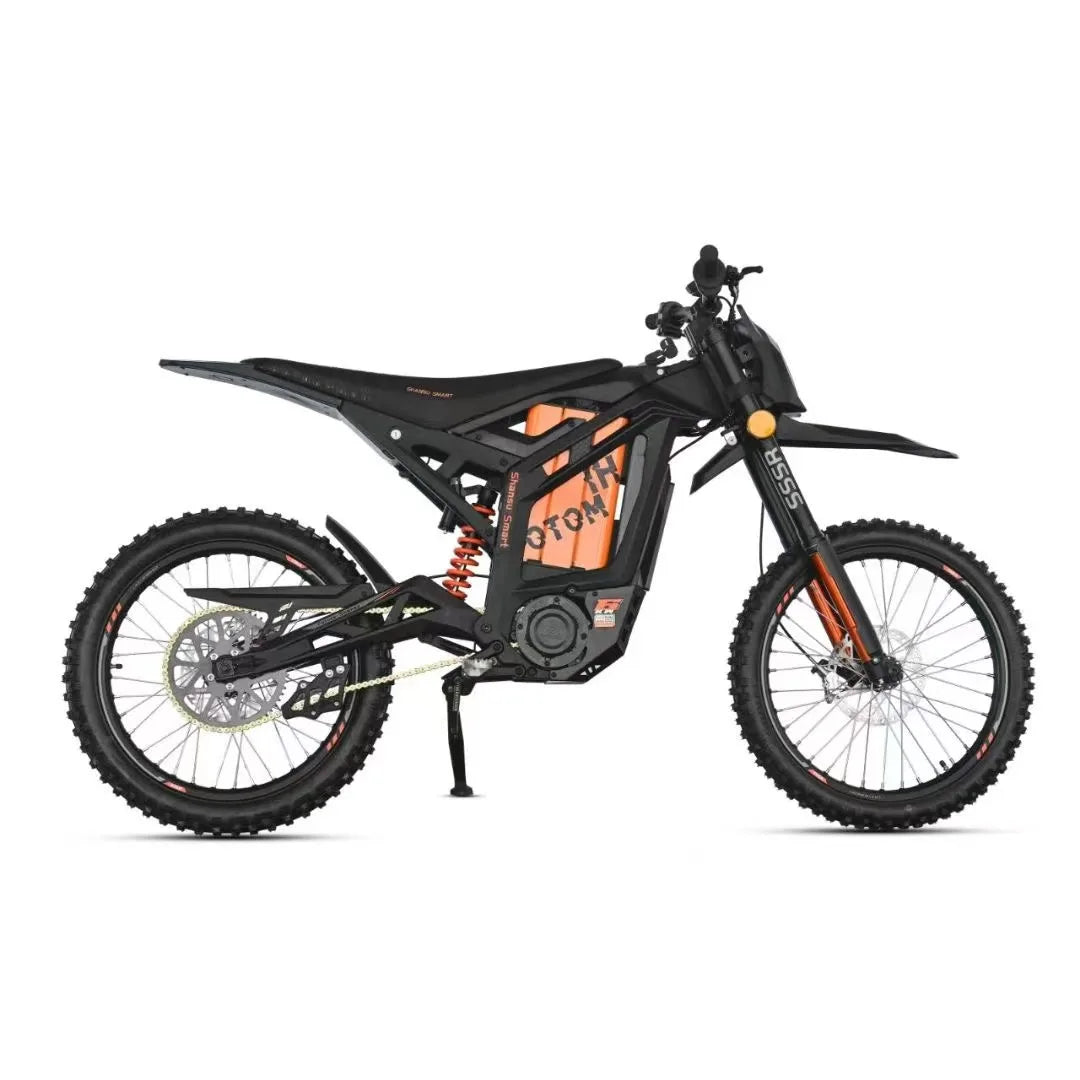 JMT-917514 Adult Electric Dirt Bike with 72V 3000W Motor, Road Legal, Ideal for Off-Road Trails , Top Speed 27.9 mph