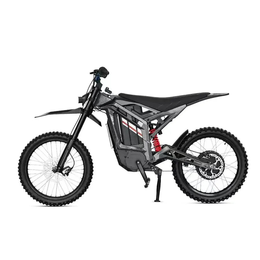 JMT-917514 Adult Electric Dirt Bike with 72V 3000W Motor, Road Legal, Ideal for Off-Road Trails , Top Speed 27.9 mph