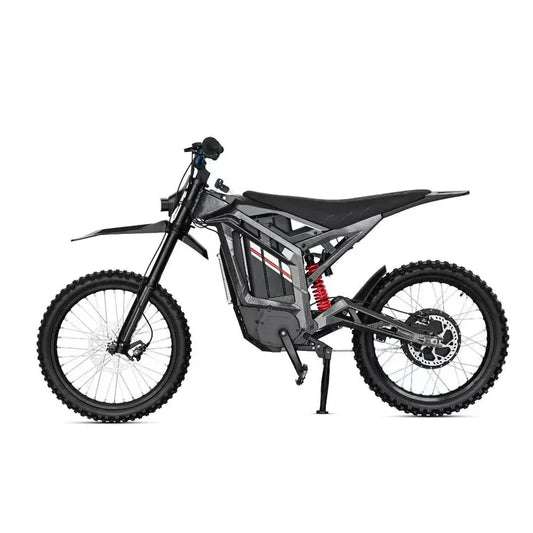JMT-917514 Adult Electric Dirt Bike with 72V 3000W Motor, Road Legal, Ideal for Off-Road Trails , Top Speed 27.9 mph