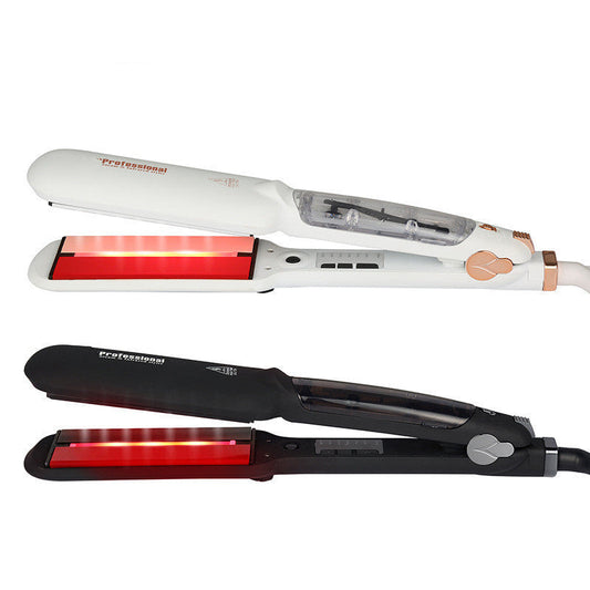 JMT-917578 Infrared Steam Spray Hair Straightener for Wet and Dry Hair with Tourmaline Ceramic Technology