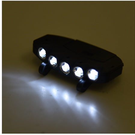 JMT-917770 High Brightness Clip-On Cap Light with Dual Modes and Long LED Lifespan