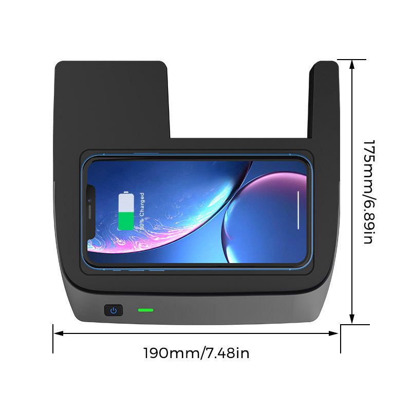 JMT-918282 Wireless Car Charger for 2016-2021 Civic and Other Models - Fast Charging, Eco-Friendly Plastic