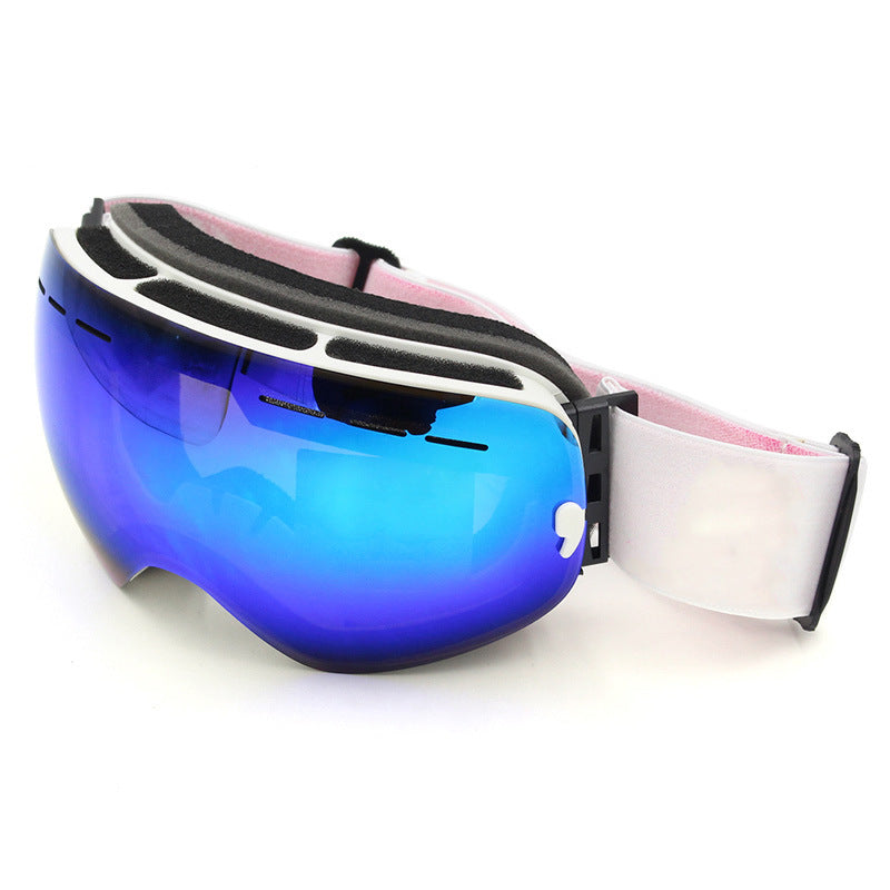 JMT-918474 Dual Layer Anti-Fog Skiing Goggles with Mirror Lens