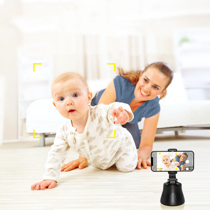 JMT-918602 360° AI Intelligent Follower Camera with Anti-Shock Tracking and Live Face Recognition