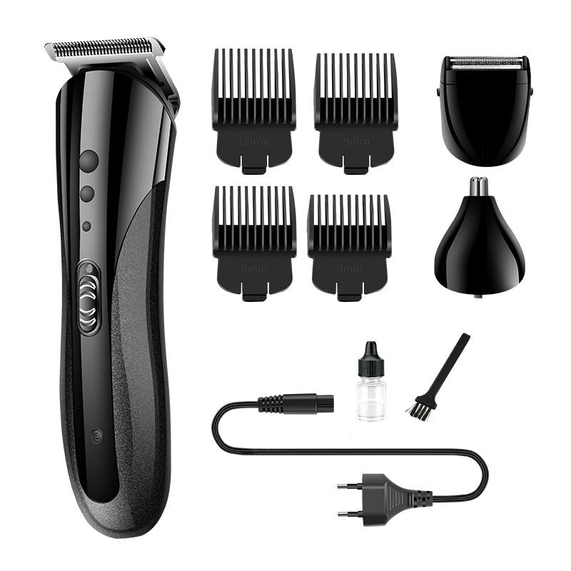 JMT-918986 Multi-Function Hair Clipper Set with 4 Limit Combs and Accessories
