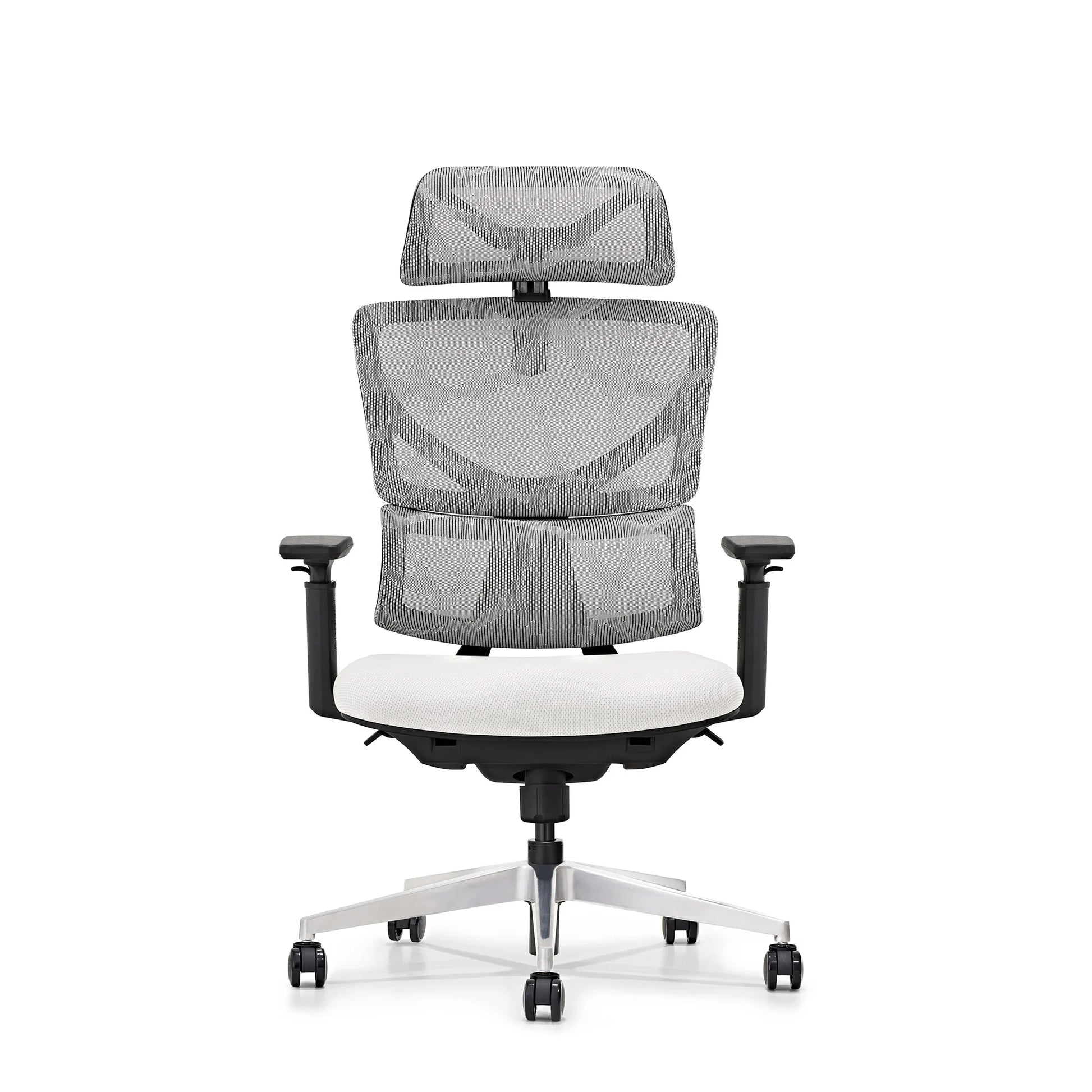 JMT-919498 Ergonomic Adjustable Office Chair with Mesh Back, Fabric Upholstery and Lift Function