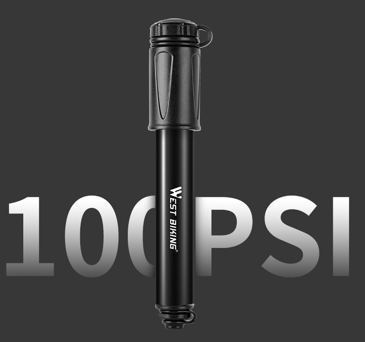 JMT-919818 Portable High-Pressure Bicycle Inflator with Flexible Hose for Easy Tire Inflation