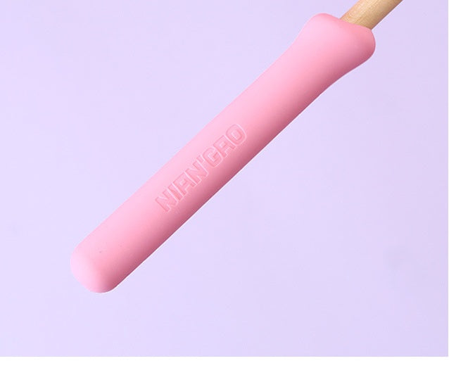 JMT-919882 Bite-Resistant Cat Teaser Stick with Plush Feather for Interactive Play