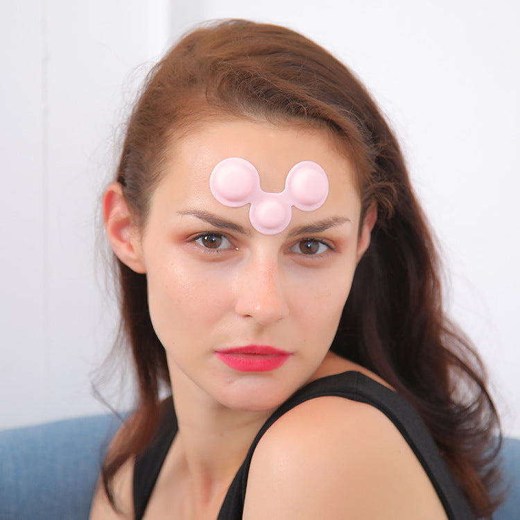 JMT-919882 Silicone Pink Forehead Wrinkle Removal Patch in Gift Box